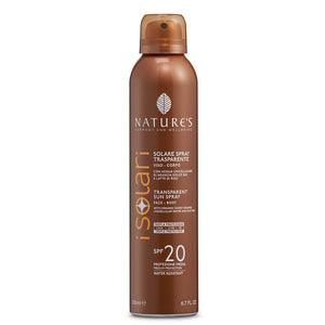 Solare Spray Trasparente SPF 20 200ml Nature's