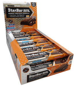 Star Bar 50% Protein 24 x 50g Named Sport