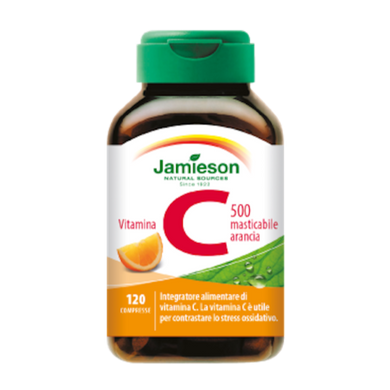 VItamina C 500 Masticabile 120 cpr Jamieson