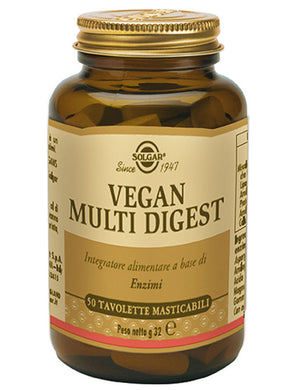 Vegan Multi Digest 50 tavolette masticabili Solgar