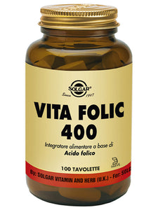 Vita Folic 400 - 100 tavolette Solgar