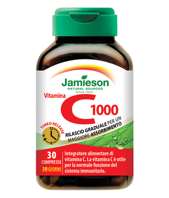 Vitamina C 1000 Timed Release 30 cpr Jamieson