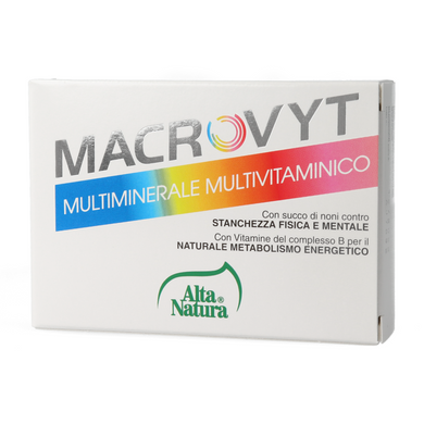 Macrovyt Multivitaminico Multiminerale 30 cps Alta Natura