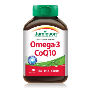 Omega 3 CoQ10 - 30 perle Jamieson