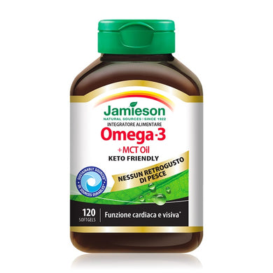 Omega-3 + MCT Oil 120 perle Jamieson