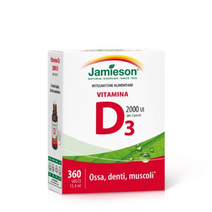Vitamin D3 Gocce 11,4ml 360 gocce Jamieson