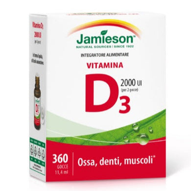 Vitamina D3 - 360 gocce Jamieson