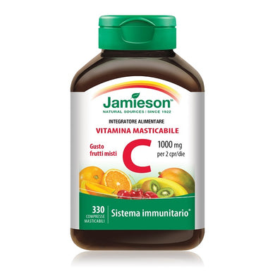 Vitamina C 1000 Masticabile 330 cpr Jamieson