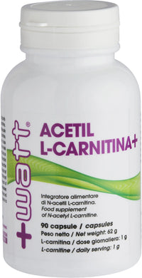 Acetil L-Carnitina 90 cps +watt