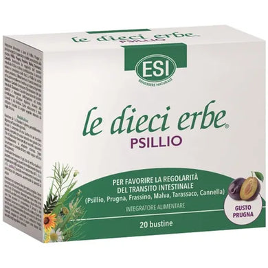 Le dieci erbe Psillio 20 x 6g Esi