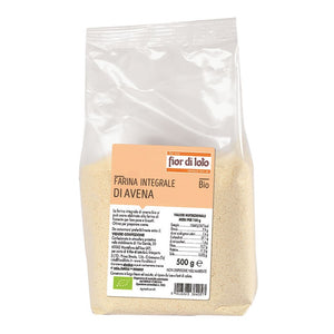 Farina Integrale di Avena 500g Fior di Loto