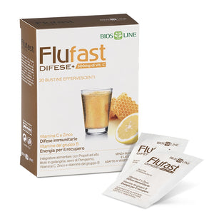 Flufast Difese+ 20 bustine effervescenti Bios Line