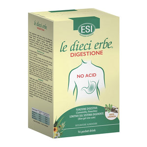 Le Dieci Erbe Digestione No Acid Pocket Drink 16 x 20 ml Esi