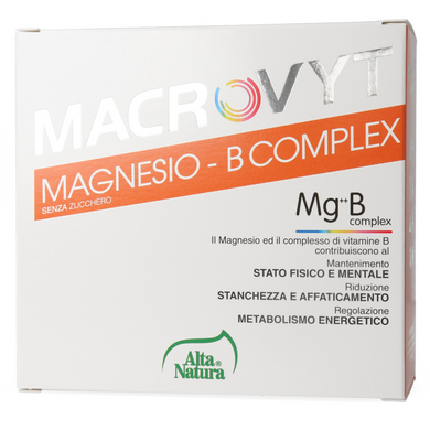 Macrovyt Magnesio B-Complex 18 x 5g Alta Natura