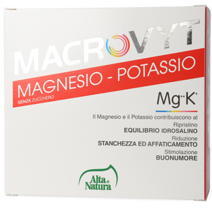 Macrovyt Magnesio + Potassio 18 x 5g Alta Natura