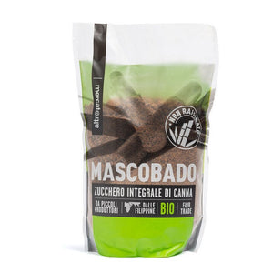 Zucchero integrale di canna Mascobado 500g Altromercato