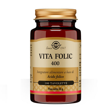 Vita Folic 400 - 100 tavolette Solgar