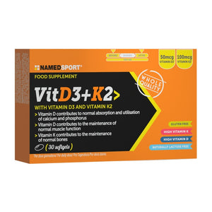 Vit D3+K2 - 30 cps Named Sport