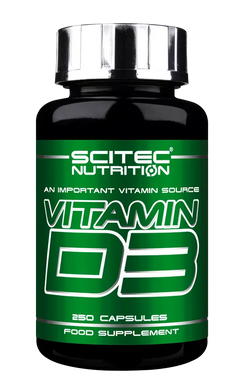 Vitamina D3 - 250 cpr Scitec Nutrition