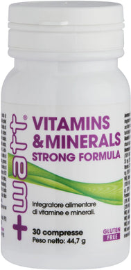 Vitamins & Minerals 30 cpr +watt